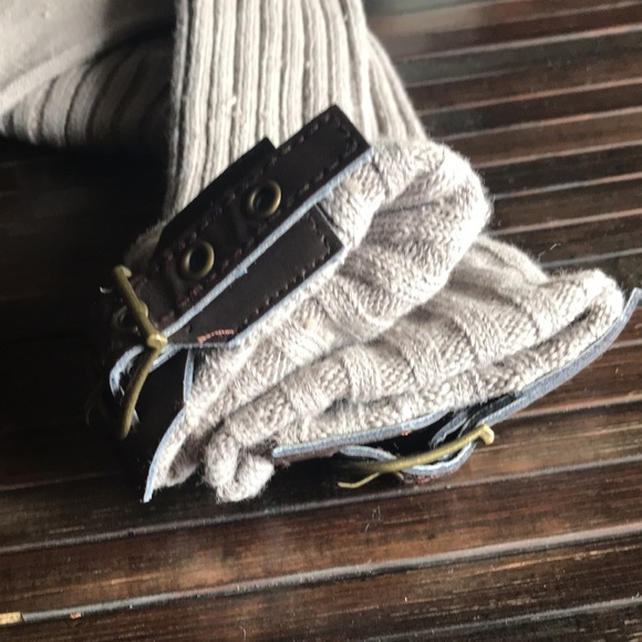 🚨B2G1 New SIMPLY NOELLE Khaki Taupe Brown Boot Socks - Picture 3 of 4